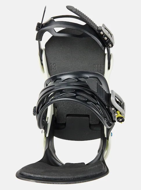 Burton Cartel Snowboard Bindings Mens White / Graphic - Elevation107