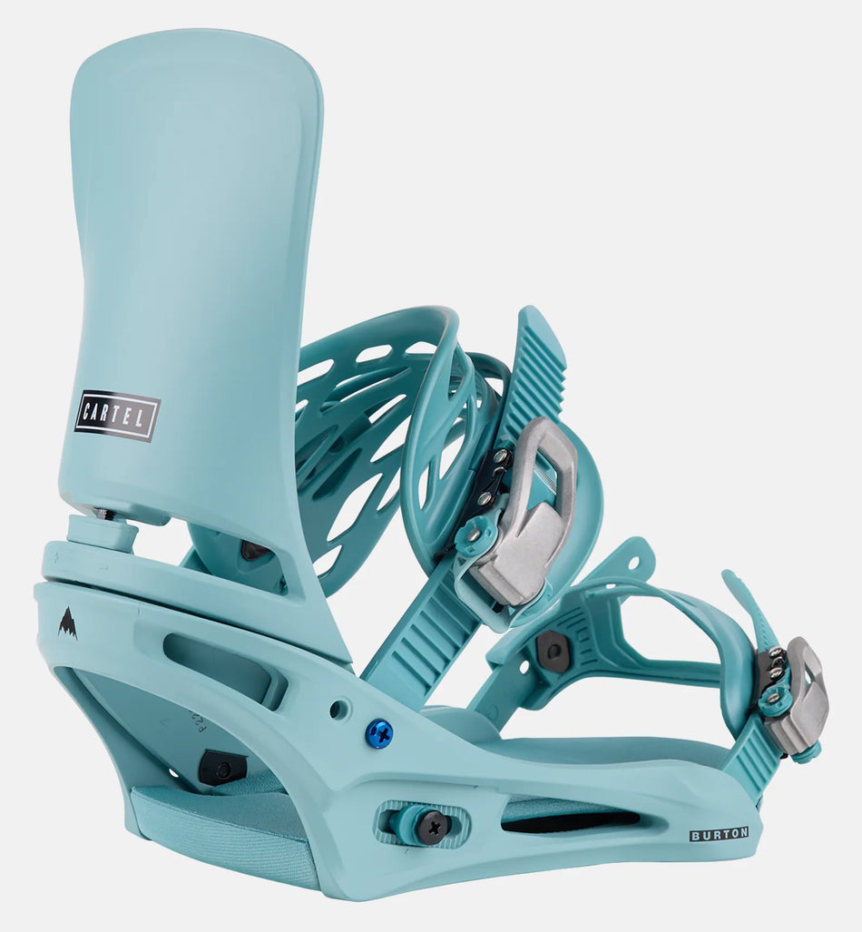 Burton Cartel Snowboard Bindings Mens Rock Lichen - Elevation107