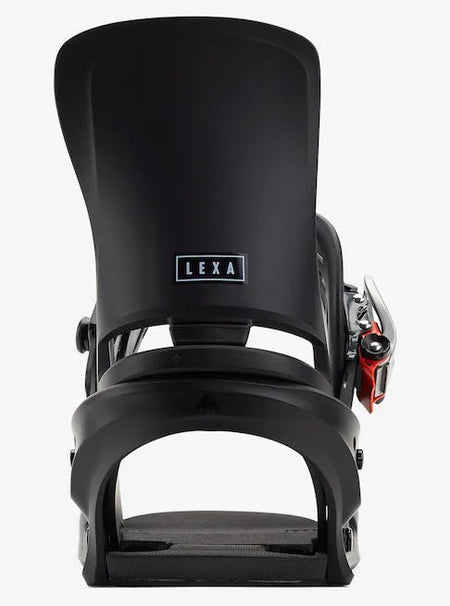 Burton Lexa Snowboard Bindings Womens Black - Elevation107