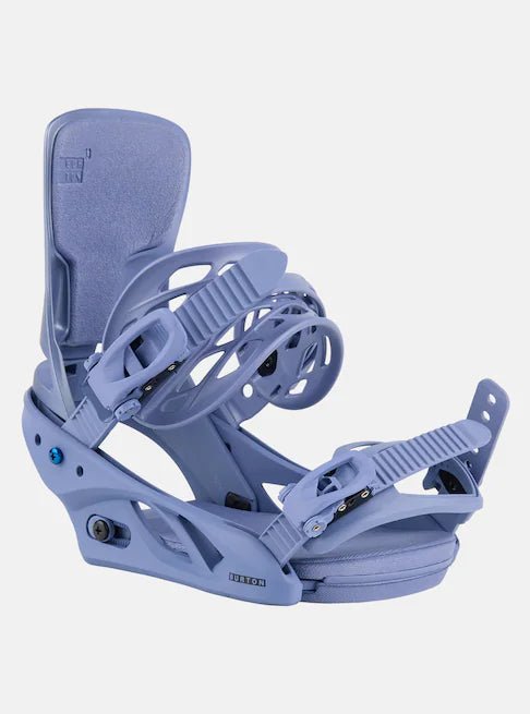 Burton Lexa Snowboard Bindings Womens Slate Blue - Elevation107
