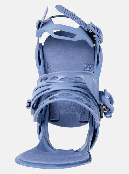 Burton Lexa Snowboard Bindings Womens Slate Blue - Elevation107