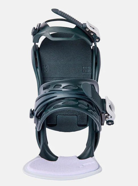 Burton Lexa Snowboard Bindings Womens 2025 Deep Emerald / White - Elevation107