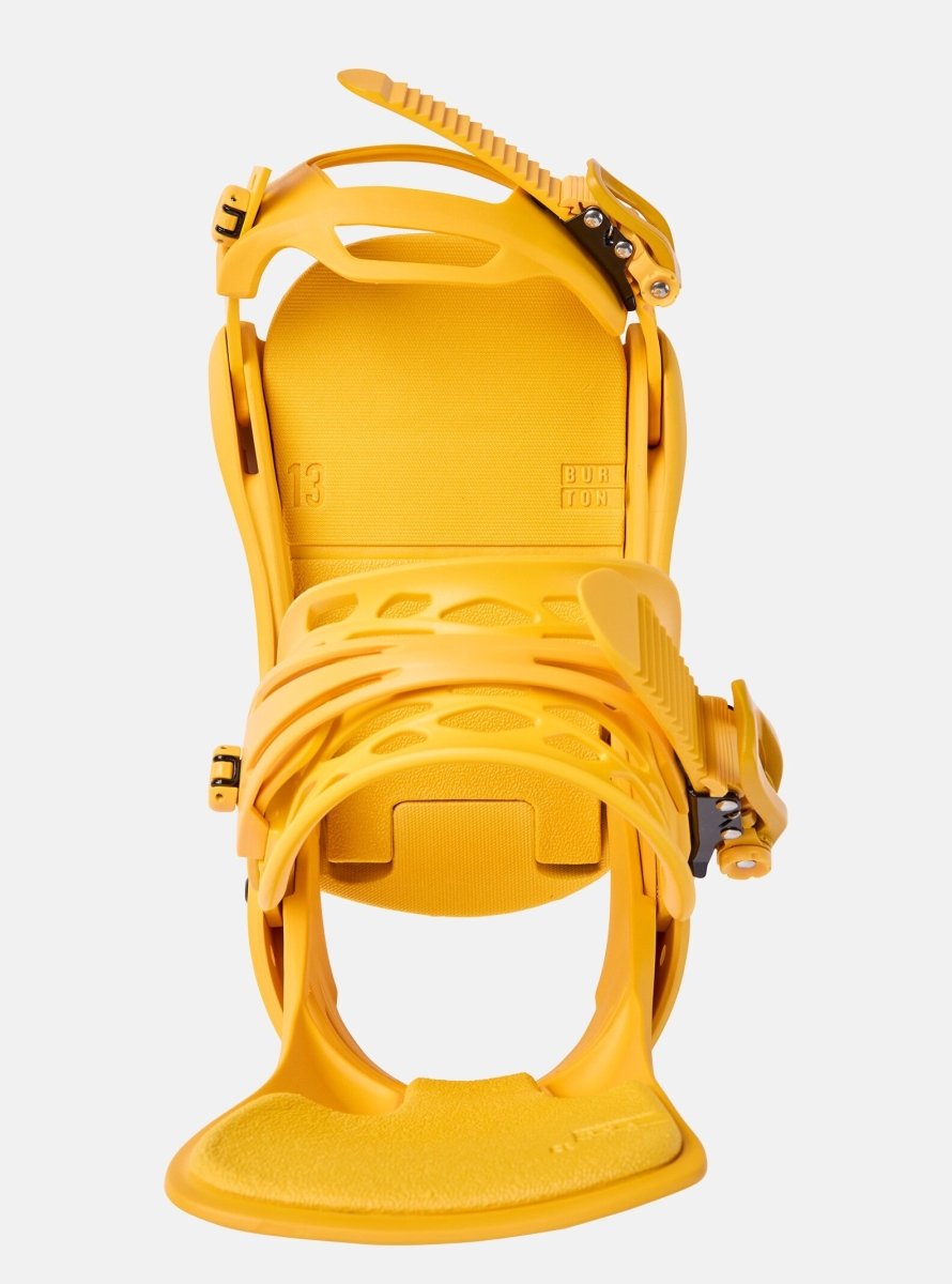 Burton Lexa Snowboard Bindings Womens 2025 Goldenrod - Elevation107