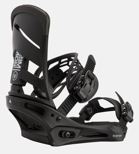 Burton Mission Snowboard Bindings Mens 2025 Black - Elevation107