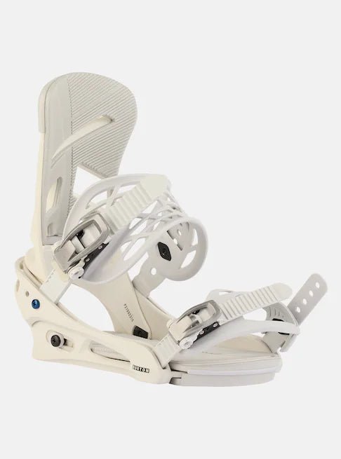 Burton Mission Snowboard Bindings Mens Stout White - Elevation107