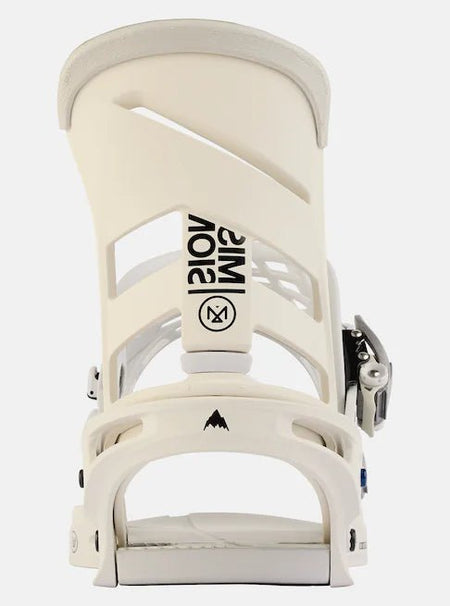 Burton Mission Snowboard Bindings Mens Stout White - Elevation107