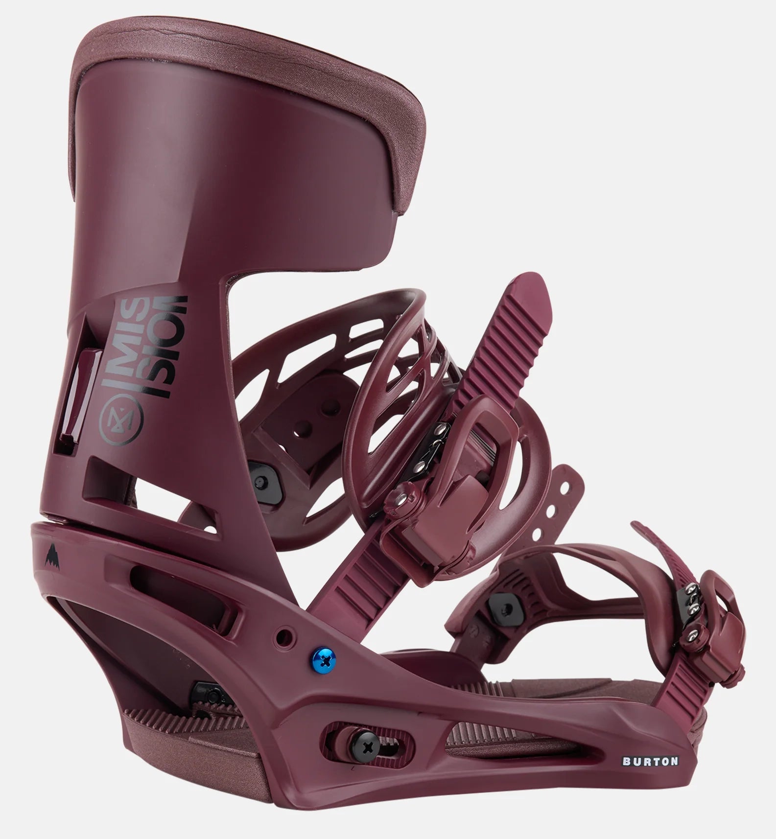 Burton Mission Snowboard Bindings Mens Almandine - Elevation107
