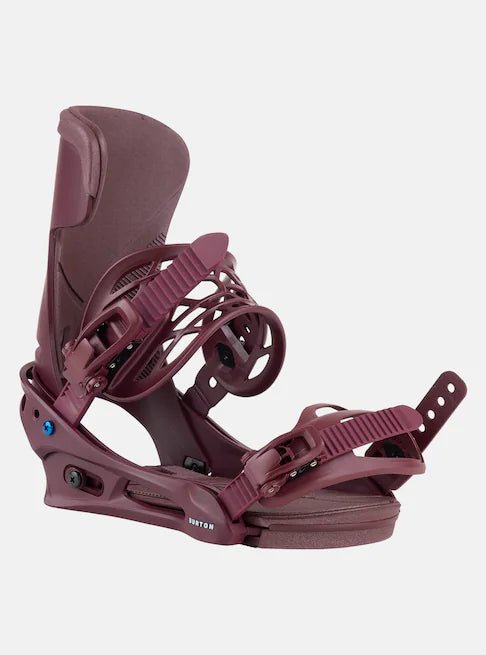 Burton Mission Snowboard Bindings Mens Almandine - Elevation107