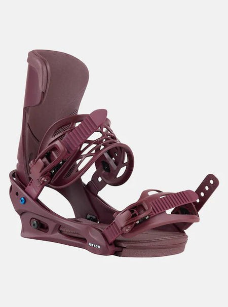Burton Mission Snowboard Bindings Mens Almandine - Elevation107