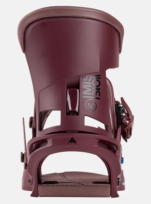 Burton Mission Snowboard Bindings Mens Almandine - Elevation107