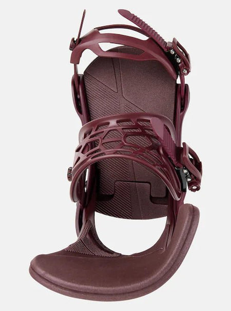 Burton Mission Snowboard Bindings Mens Almandine - Elevation107