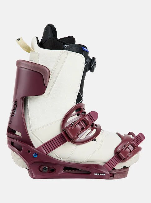 Burton Mission Snowboard Bindings Mens Almandine - Elevation107