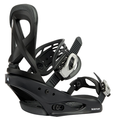 Burton Scribe Snowboard Bindings Womens 2025 Black - Elevation107