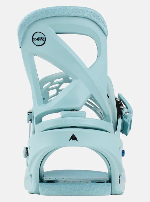 Burton Scribe Snowboard Bindings Womens Rock Lichen - Elevation107