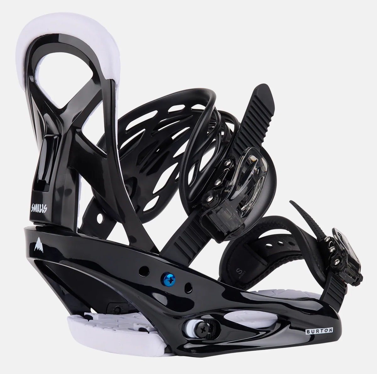 Burton Smalls Snowboard Bindings Kids 2025 Black - Elevation107