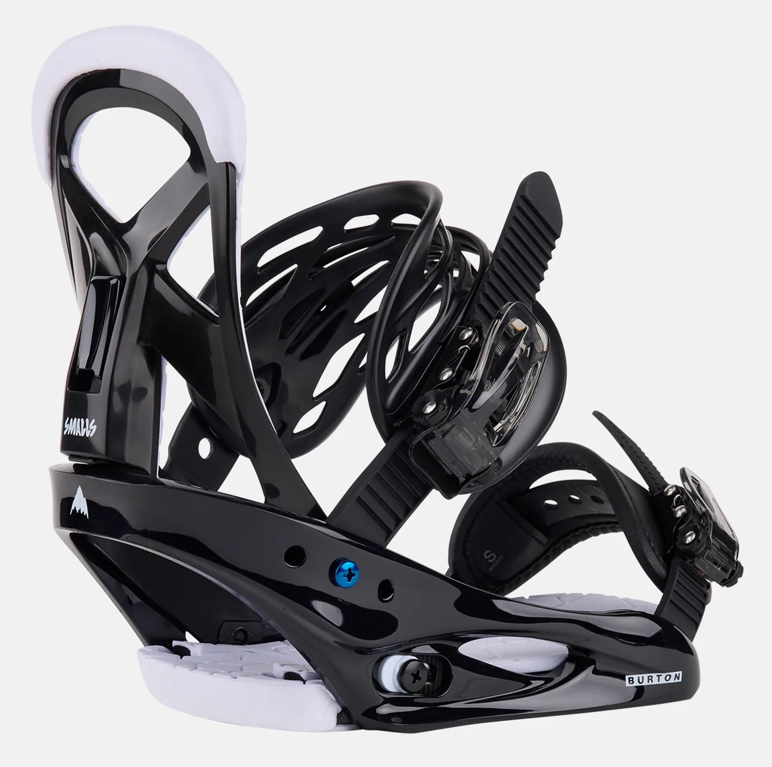 Burton Smalls Snowboard Bindings Kids 2025 Black - Elevation107