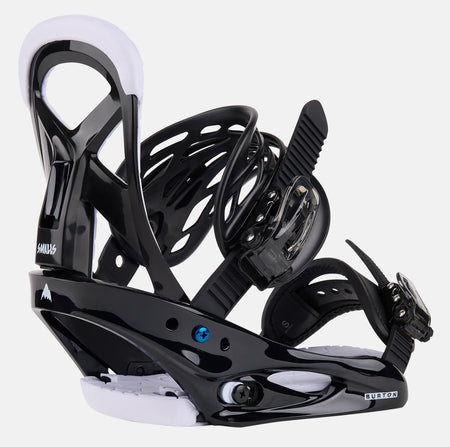 Burton Smalls Snowboard Bindings Kids 2025 Black - Elevation107
