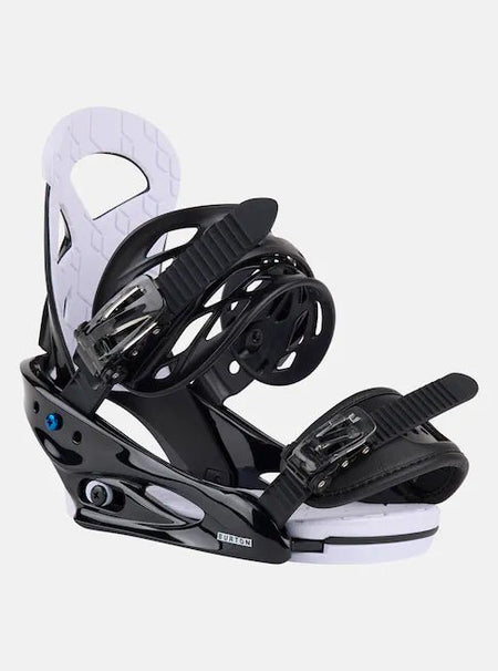 Burton Smalls Snowboard Bindings Kids 2025 Black - Elevation107