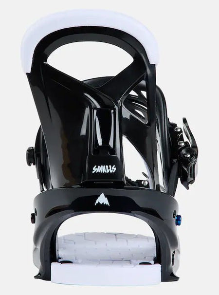 Burton Smalls Snowboard Bindings Kids 2025 Black - Elevation107
