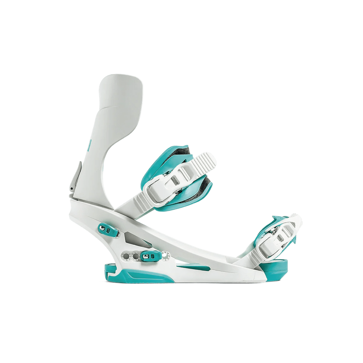 Flux CX Snowboard Bindings Mens 2026 White - Elevation107