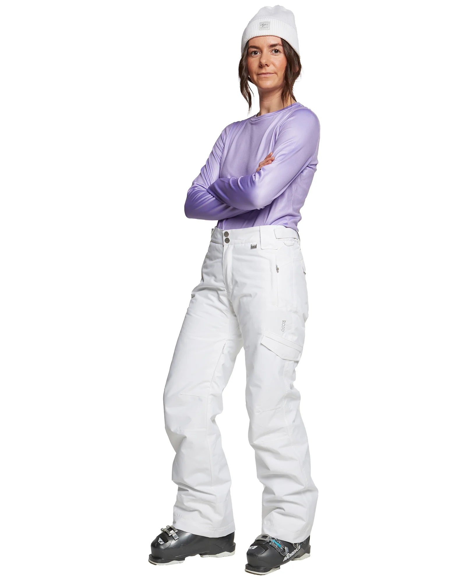 Rojo Adventure Awaits Pants Womens 2025 Bright White - Elevation107