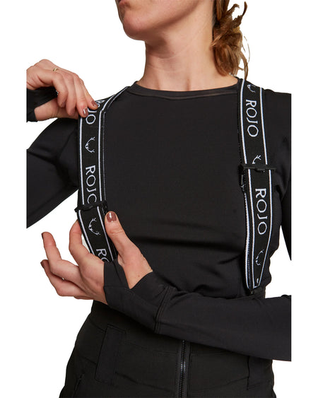 Rojo Soft Shell High Rise Pants Womens 2025 Black - Elevation107