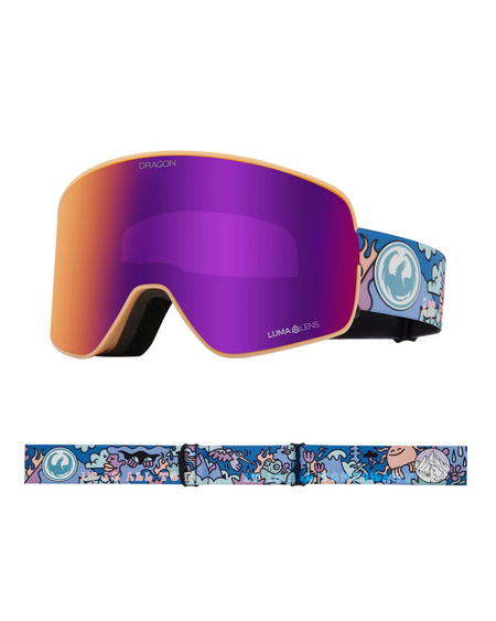 Dragon NFX2 Snow Goggles Fasani '25 / Lumalens Purple Ion + Lumalens Violet - Elevation107