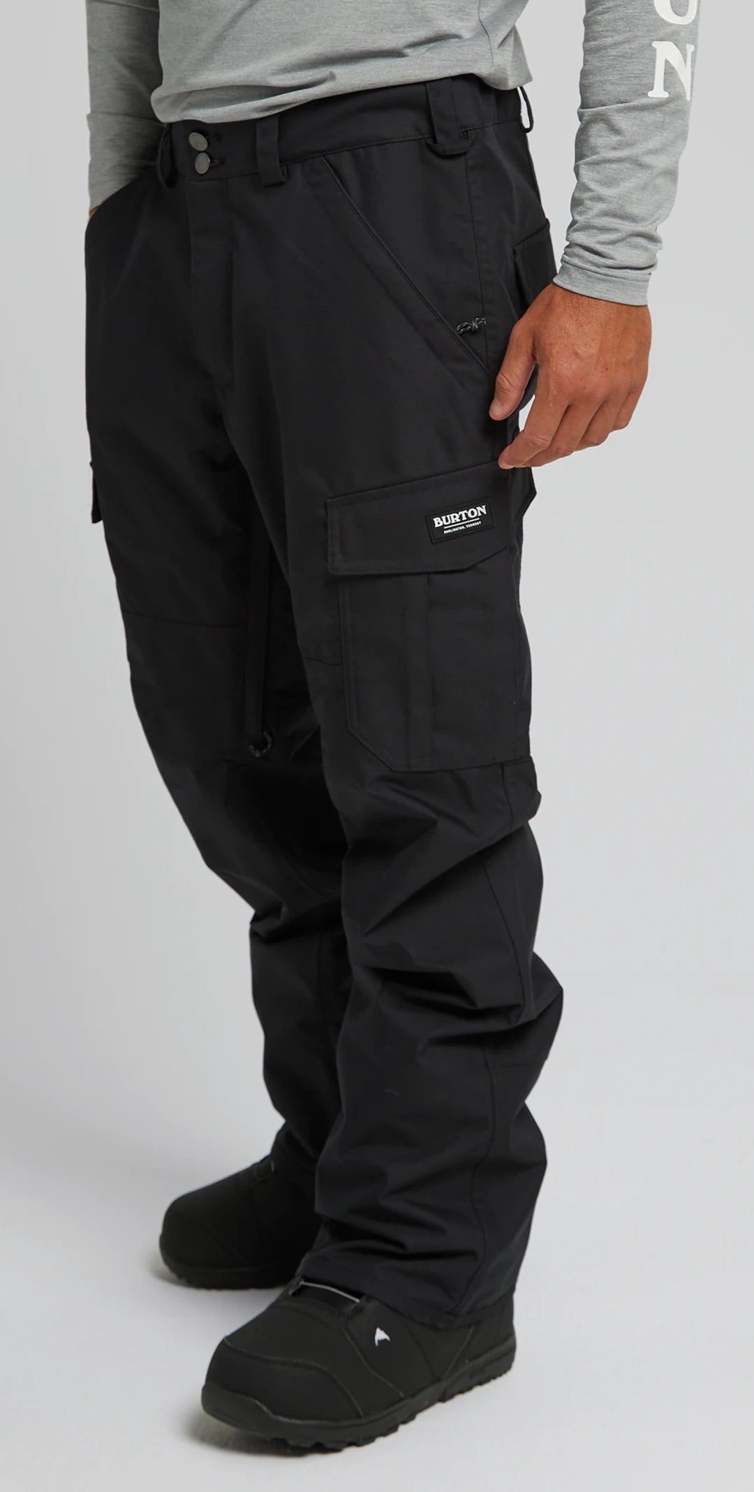 Burton Cargo Pants Mens 2025 Black - Elevation107