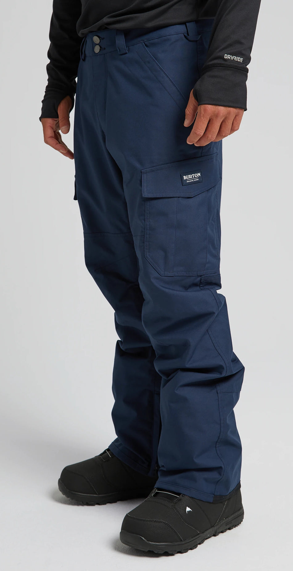 Burton Cargo Pants Mens Dress Blue - Elevation107