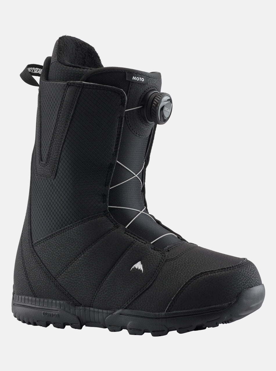 Burton Moto BOA Snowboard Boots Mens 2026 Black - Elevation107