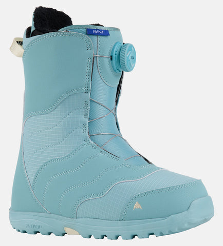 Burton Mint BOA Snowboard Boots Womens 2024 Rock Lichen
