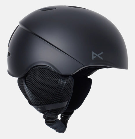 Anon Helo Helmet Round Fit 2024 Black