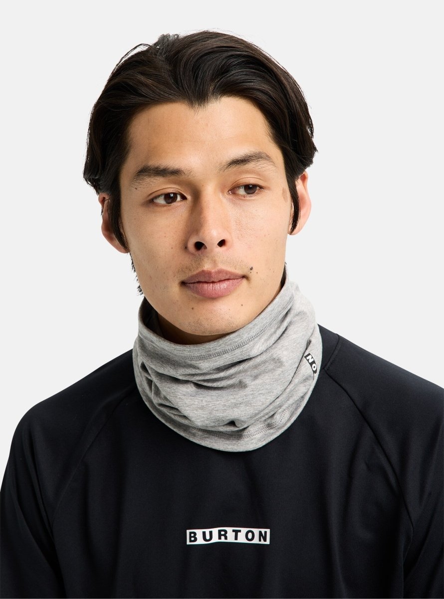 Burton Midweight Neck Warmer 2026 Grey Heather - Elevation107