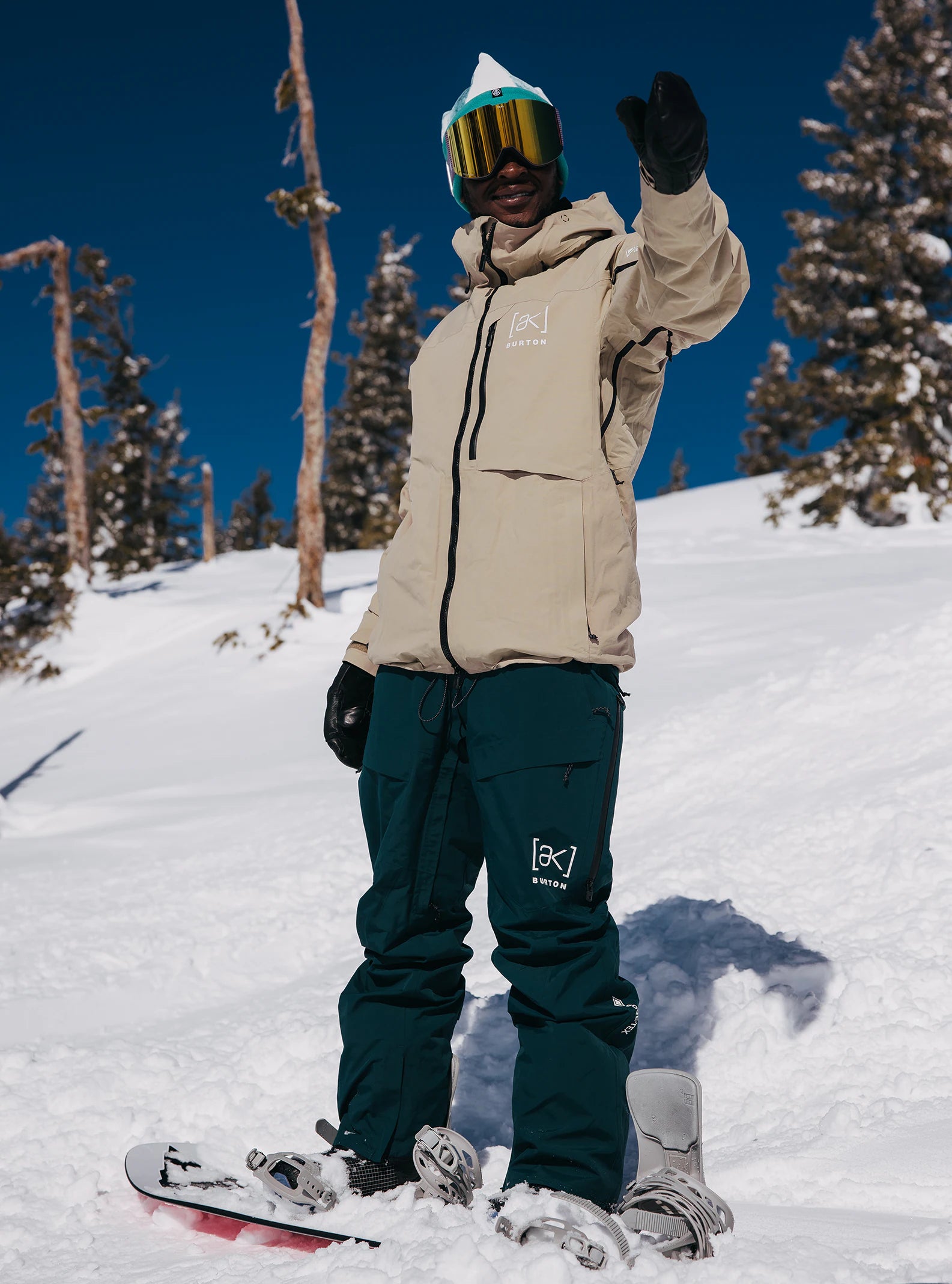 Burton [ak] Helitack GORE - TEX Jacket Mens 2025 Summit Taupe - Elevation107