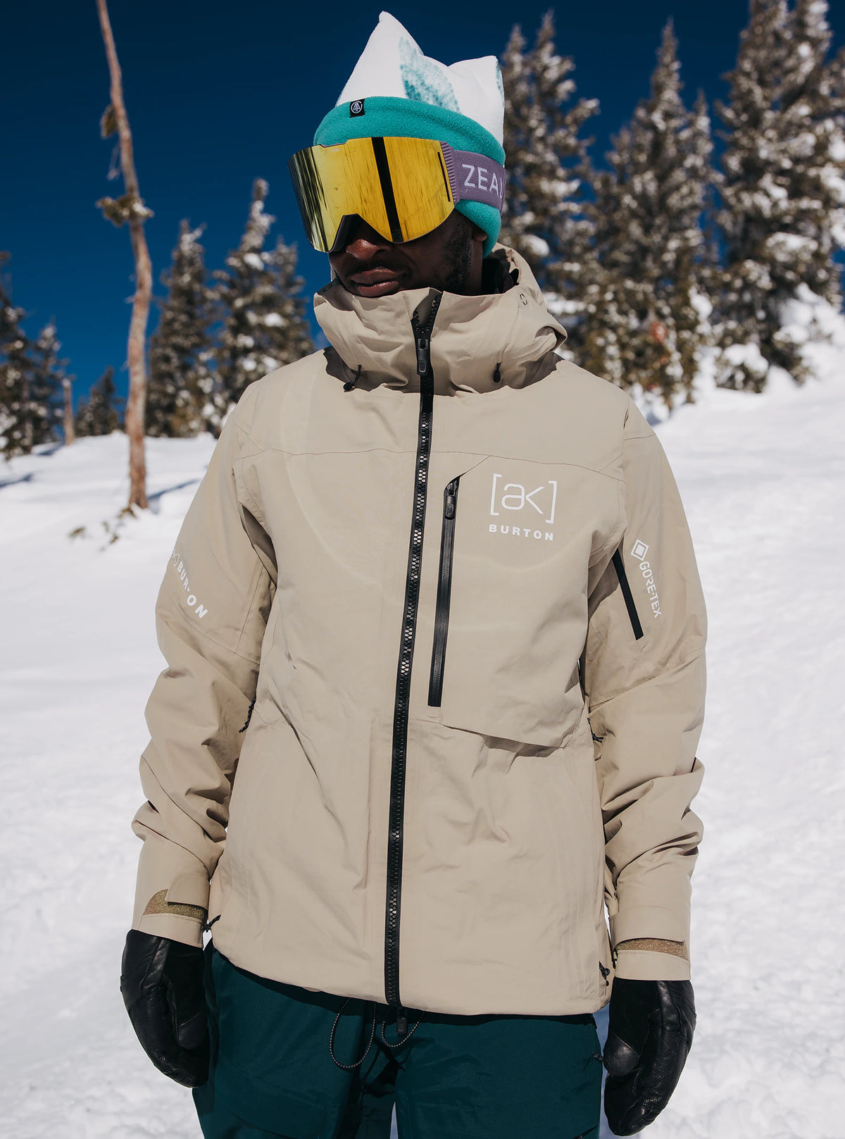 Burton [ak] Helitack GORE - TEX Jacket Mens 2025 Summit Taupe - Elevation107