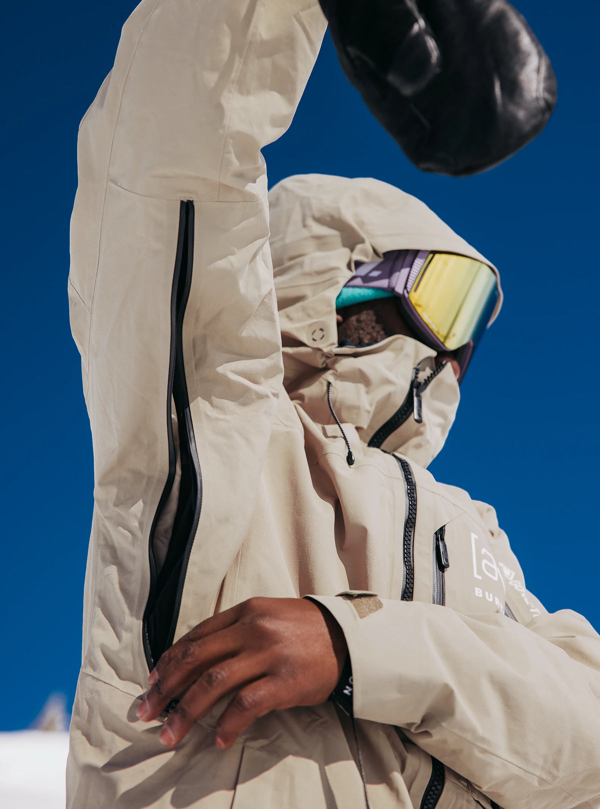 Burton [ak] Helitack GORE - TEX Jacket Mens 2025 Summit Taupe - Elevation107