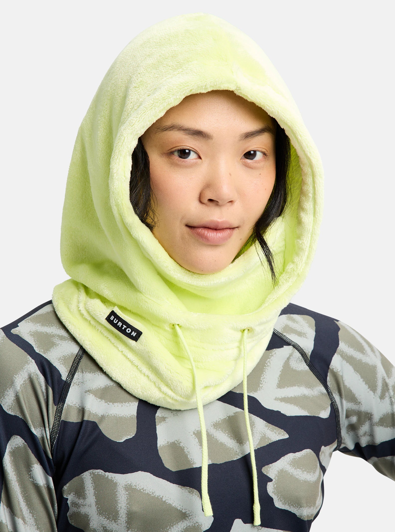 Burton Women's Cora Hood 2026 Glow Yellow Green - Elevation107