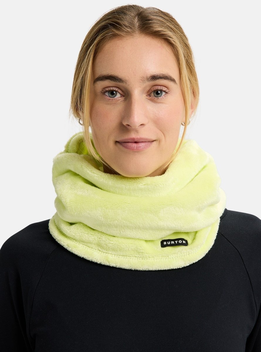 Burton Cora Neck Warmer 2026 Glow Yellow Green - Elevation107