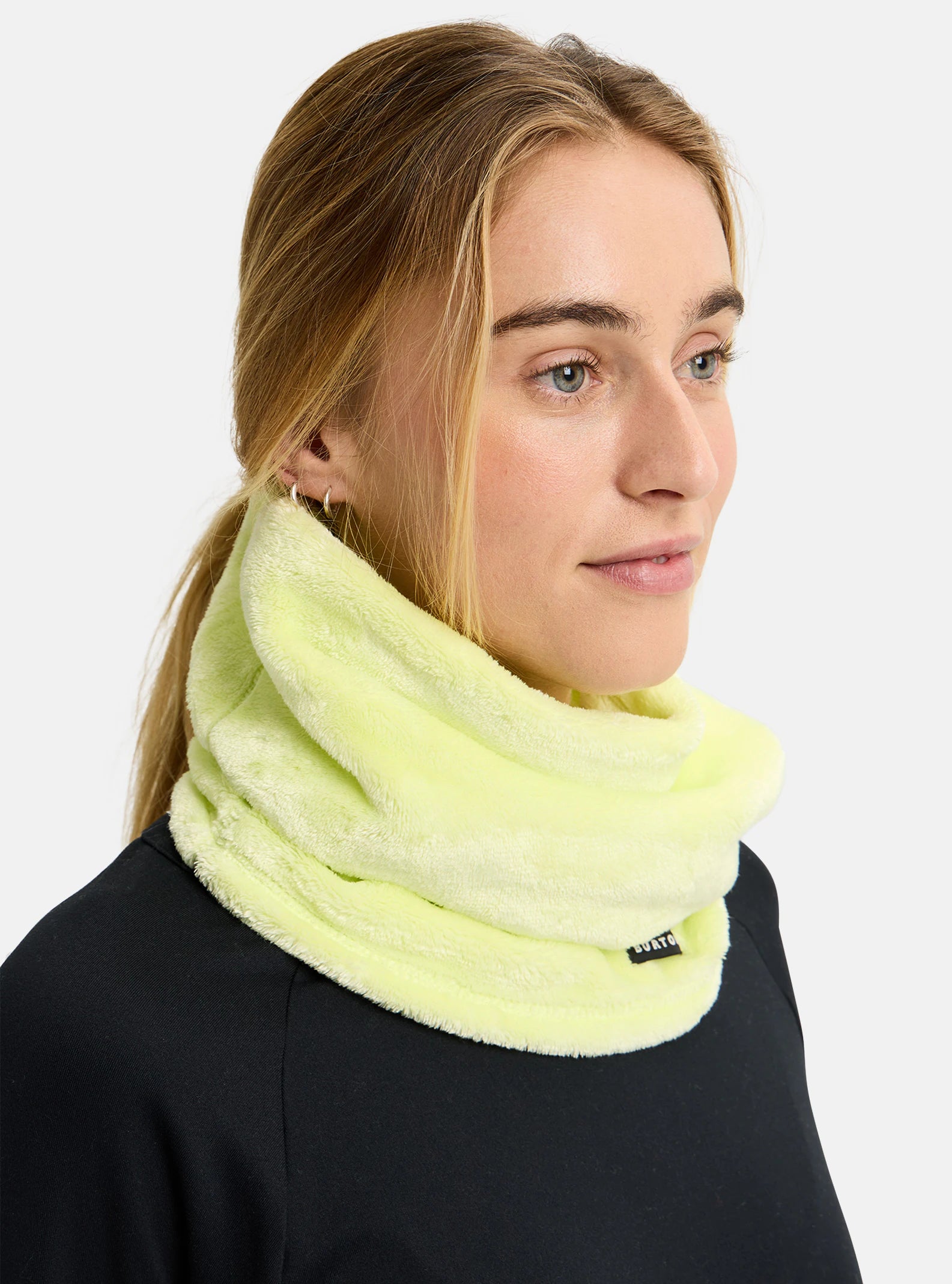 Burton Cora Neck Warmer 2026 Glow Yellow Green - Elevation107