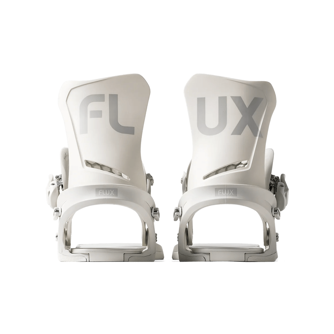 Flux DS Snowboard Bindings Mens 2025 Off White - Elevation107