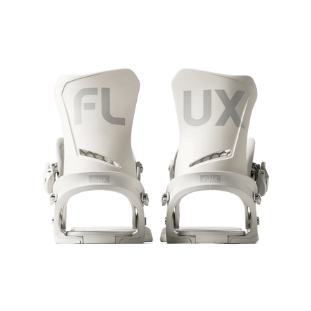 Flux DS Snowboard Bindings Mens 2025 Off White - Elevation107