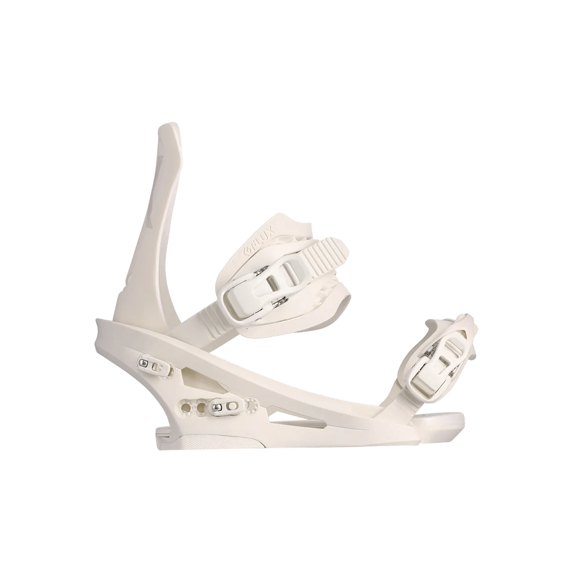 Flux DS Snowboard Bindings Mens 2025 Off White - Elevation107