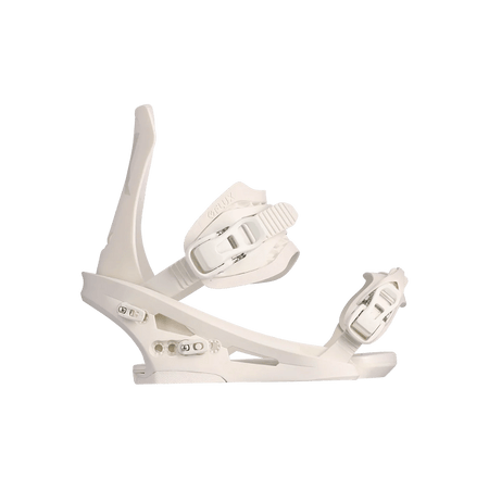 Flux DS Snowboard Bindings Mens 2025 Off White - Elevation107