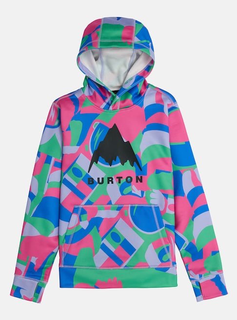 Burton Oak Pull Over Hoodie Kids Multi Cosmoblock - Elevation107