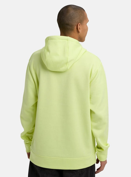 Burton Men's Oak Pull Over Hoodie Glow Yellow Green - Elevation107