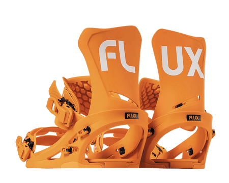 Flux DS Snowboard Bindings Mens 2025 Orange - Elevation107