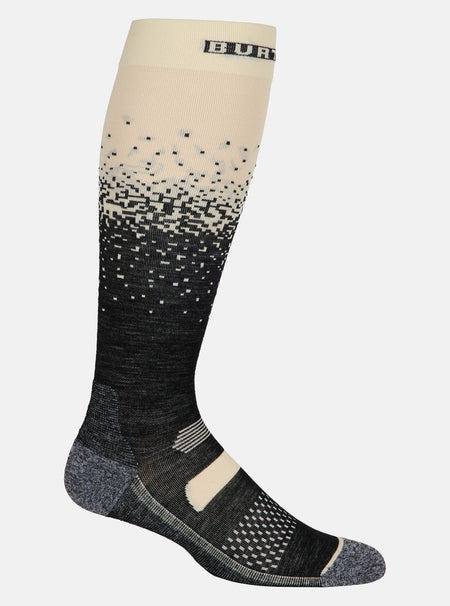Burton Performance Ultralight Socks Mens Black Ombre - Elevation107