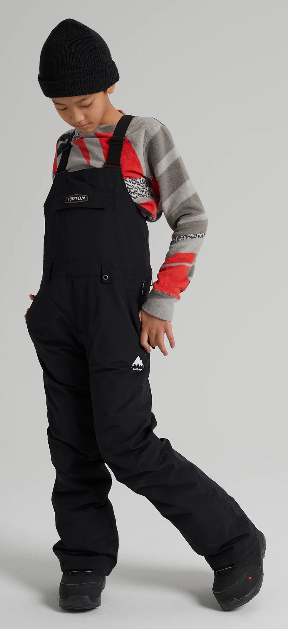 Burton Skylar Bib Pants Kids Black - Elevation107