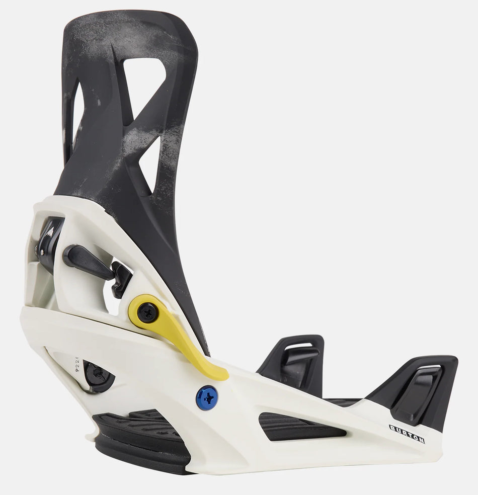 Burton Step On Snowboard Bindings Mens White / Graphic - Elevation107