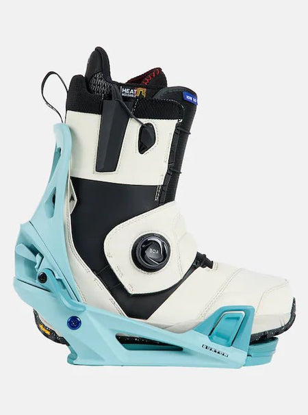 Burton Step On Snowboard Bindings Mens Rock Lichen - Elevation107